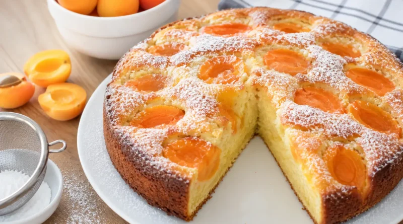 marillenkuchen mit öl