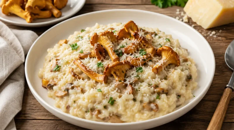 eierschwammerl risotto