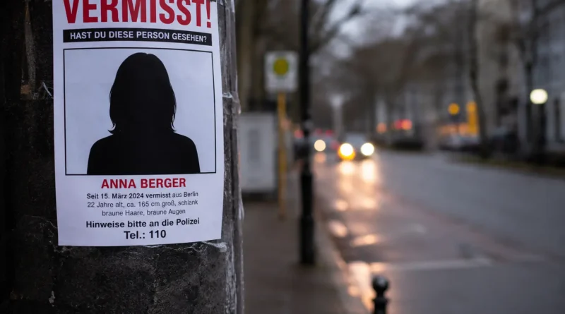 vermisste person