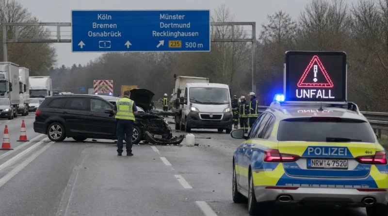 schwerer verkehrsunfall a1 heute